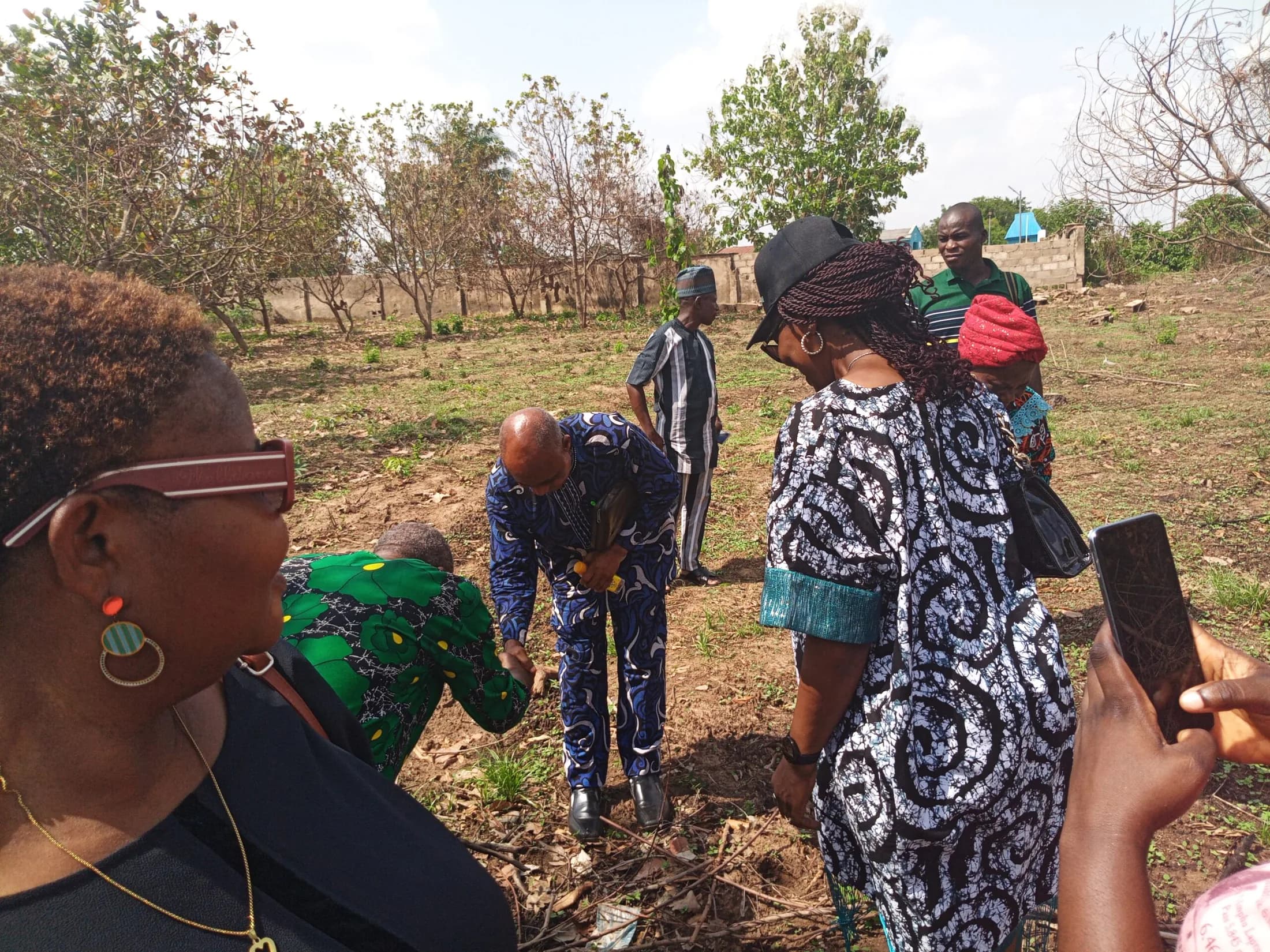 OAKonsult representatives visiting the open site of OAK Centre Prime