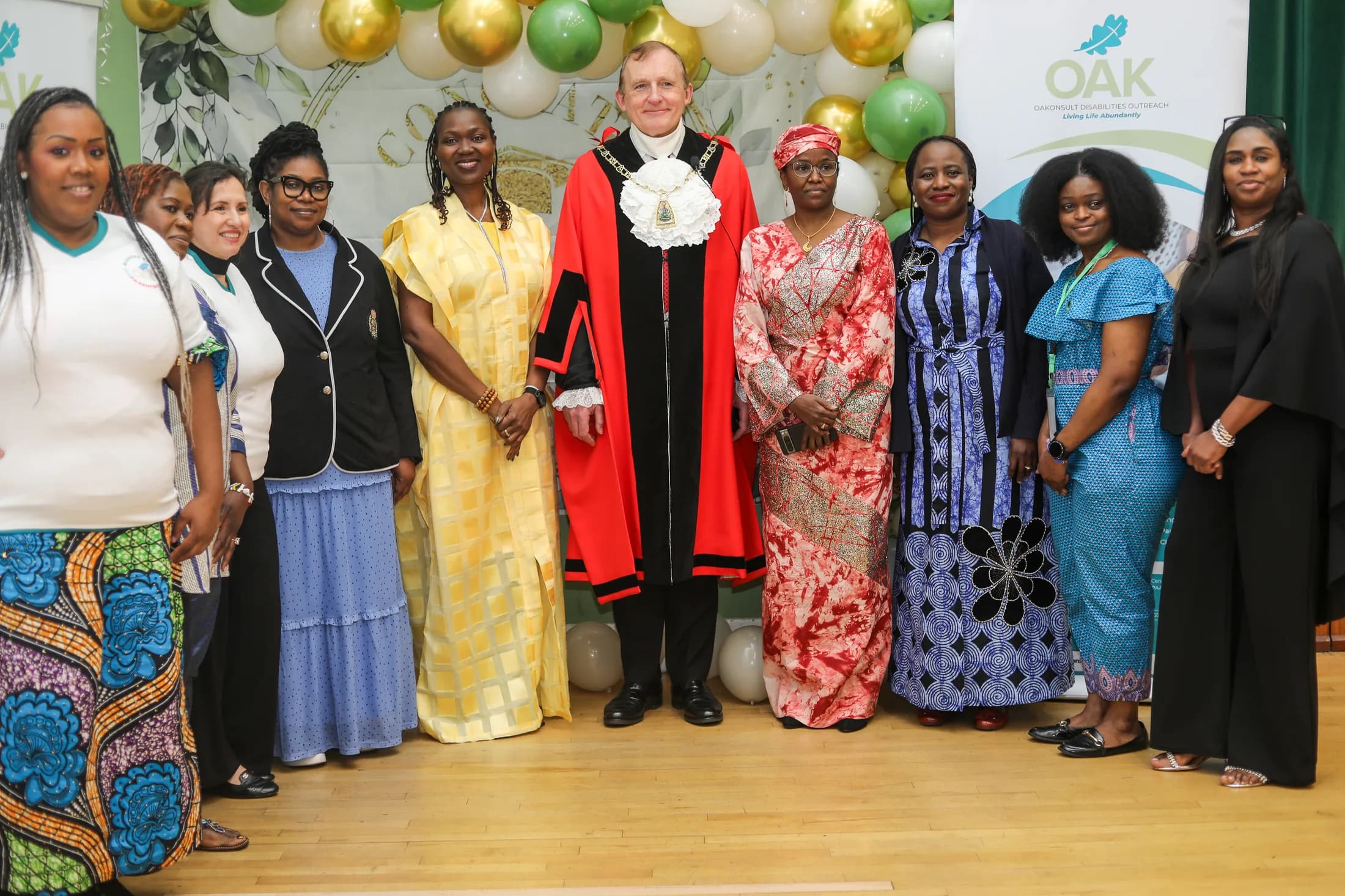 Project ME participants and supporters gathered for a group photograph