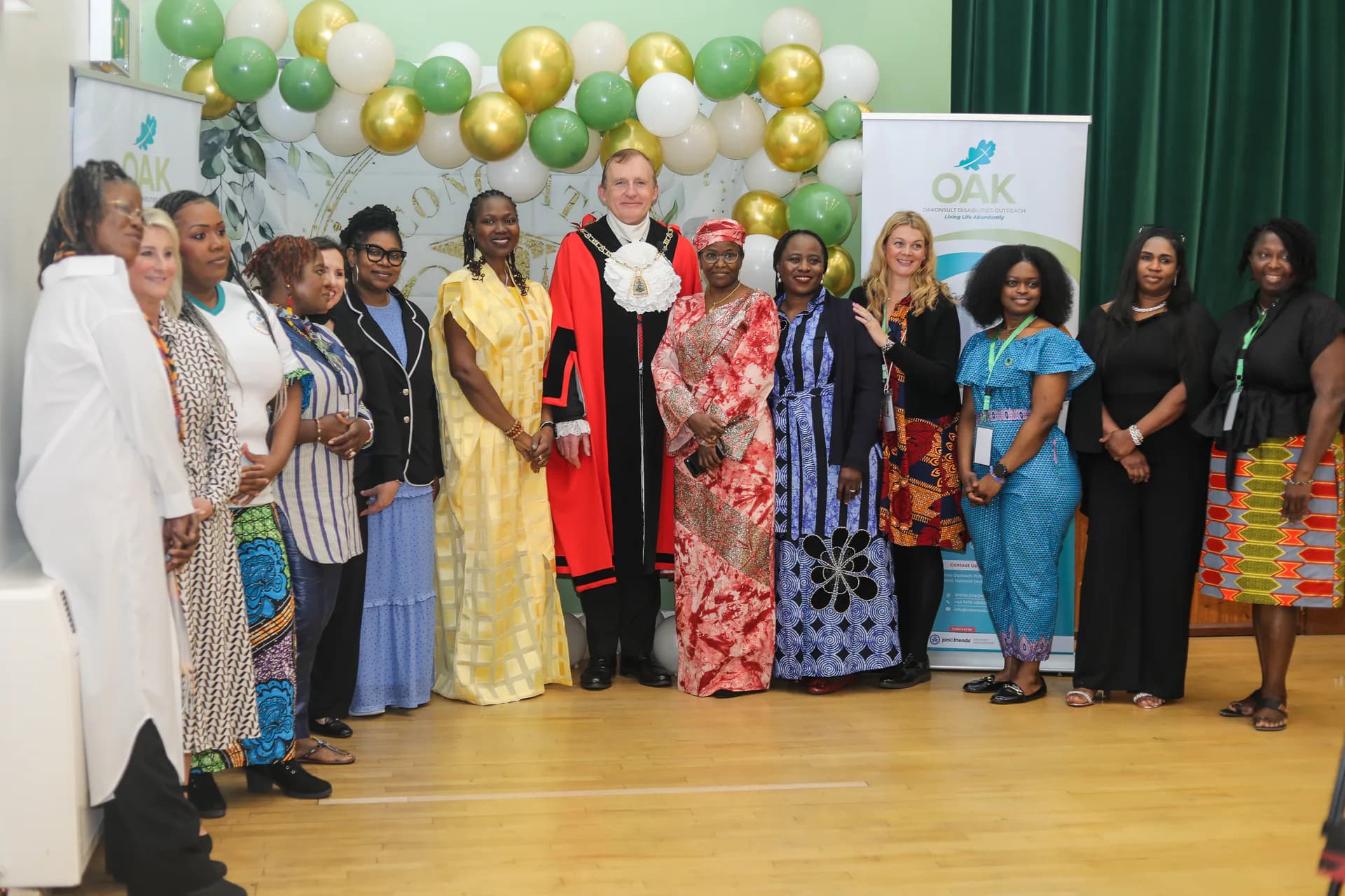 Project ME participants celebrating together in the United Kingdom