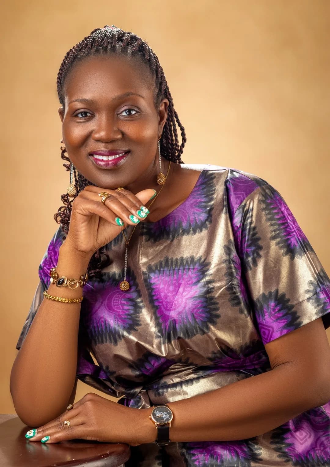 Portrait of Olufunke Adeloye, Co-founder and Chief Executive Officer of OAKonsult