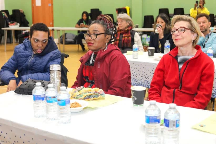 Parent carers connecting during an OAKonsult community activity