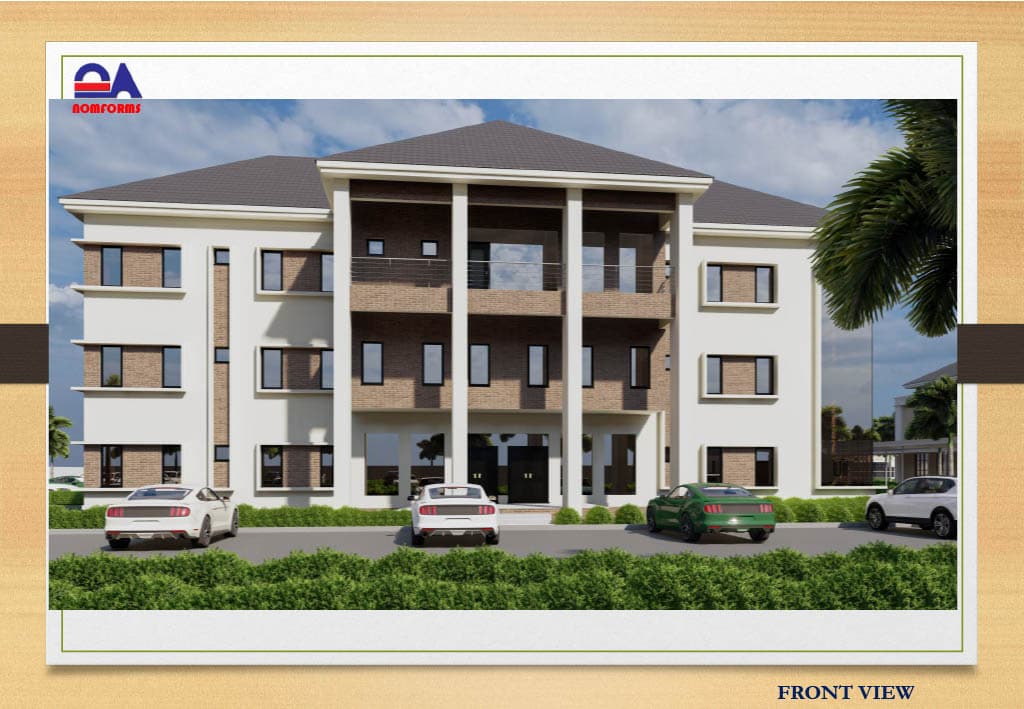 Architectural rendering of OAK Centre Prime administration building