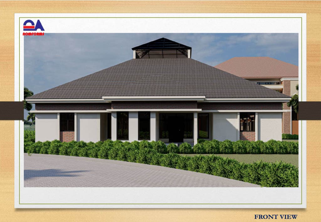 Architectural rendering of children’s accommodation at OAK Centre Prime