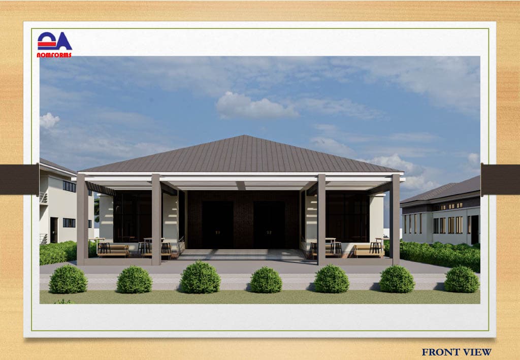Architectural rendering of OAK Centre Prime community centre